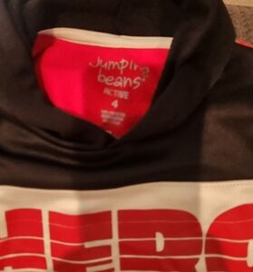 Jumping Beans Black and Red Hoodie